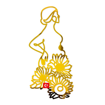 Māksla, grūtniece, daudz laimes dzimšanas dienā kūkas virsma, akrila zelta dāma, seja, kāzu mazuļa pēdu nospieduma kūkas virsma, ballīšu kūkas dekorācijas