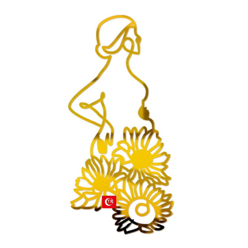 Māksla, grūtniece, daudz laimes dzimšanas dienā kūkas virsma, akrila zelta dāma, seja, kāzu mazuļa pēdu nospieduma kūkas virsma, ballīšu kūkas dekorācijas