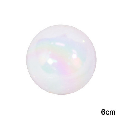 3/4/5 buc Bubble Balls Cake Topper Transparente, Colorate, Din Plastic, Decor Tort, Crăciun, Nunta, Zile de Naștere, Ornamente pentru Coacere
