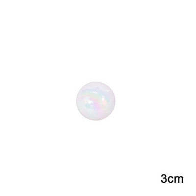 3/4/5 buc Bubble Balls Cake Topper Transparente, Colorate, Din Plastic, Decor Tort, Crăciun, Nunta, Zile de Naștere, Ornamente pentru Coacere