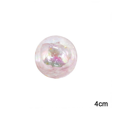 3/4/5 buc Bubble Balls Cake Topper Transparente, Colorate, Din Plastic, Decor Tort, Crăciun, Nunta, Zile de Naștere, Ornamente pentru Coacere