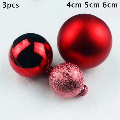 3/4/5 buc Bubble Balls Cake Topper Transparente, Colorate, Din Plastic, Decor Tort, Crăciun, Nunta, Zile de Naștere, Ornamente pentru Coacere