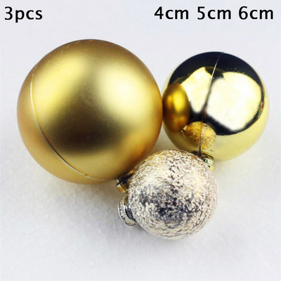 3/4/5 buc Bubble Balls Cake Topper Transparente, Colorate, Din Plastic, Decor Tort, Crăciun, Nunta, Zile de Naștere, Ornamente pentru Coacere