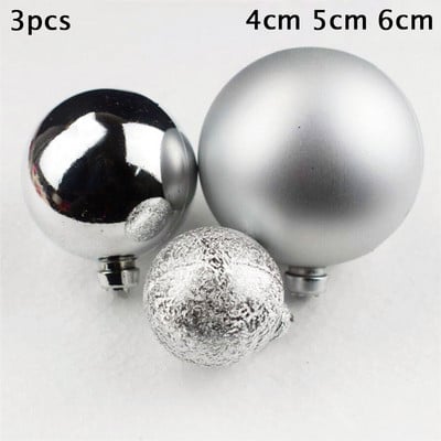 3/4/5 buc Bubble Balls Cake Topper Transparente, Colorate, Din Plastic, Decor Tort, Crăciun, Nunta, Zile de Naștere, Ornamente pentru Coacere