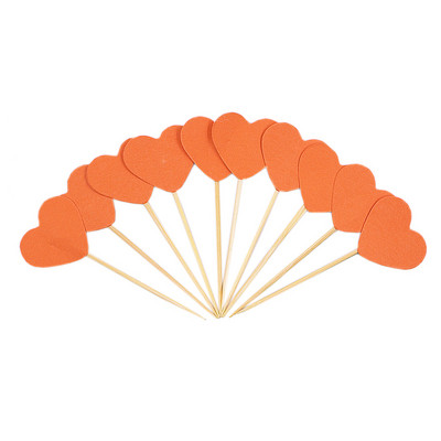 20db Mini Szíves Cupcake Toppers Születésnapi Torta Feltét Díszítő Pick Gyerekek Születésnapi Esküvői Party Dekoráció Babaváró kedvencek