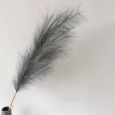 100 cm kunstlik pampa muru kõrge kohev kunstlik pampa muru pilliroog pulmadeks Kodu Boho Decor Magamistoa lauakaunistused Lilled