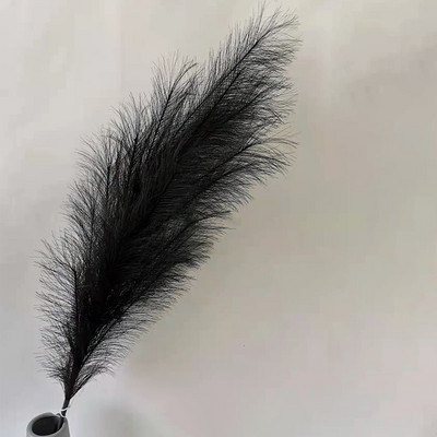 100 cm kunstlik pampa muru kõrge kohev kunstlik pampa muru pilliroog pulmadeks Kodu Boho Decor Magamistoa lauakaunistused Lilled