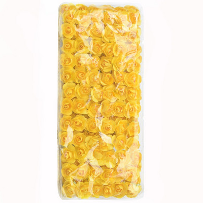 144 de bucăți fals mini buchet de flori de trandafir din hârtie artificială pentru decorarea nunții artizanat DIY Scrapbooking coroană artizanală