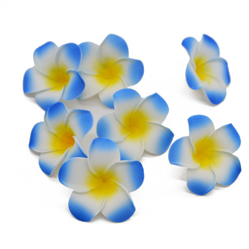 10 buc./lot Plumeria hawaian PE spumă Frangipani flori artificiale toaleta flori ou flori decorare nunta consumabile pentru petreceri