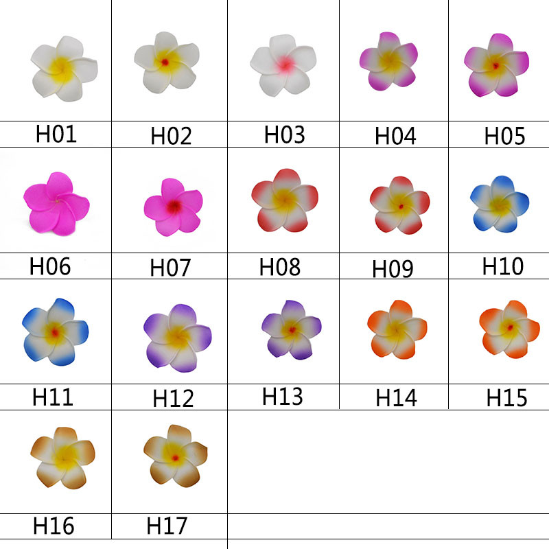 10 buc./lot Plumeria hawaian PE spumă Frangipani flori artificiale toaleta flori ou flori decorare nunta consumabile pentru petreceri