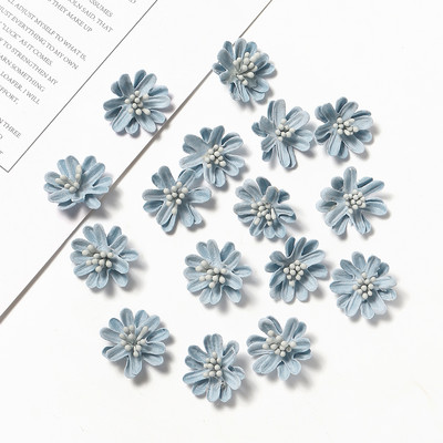 Mini mākslīgie ziedi, margrietiņas galvas kāzas, mājas dekori, izgatavoti apģērbi, galvassegas, rokdarbi Aksesuāri Ziemassvētku ballītes noformējums, zieds