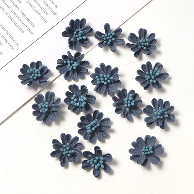 Mini mākslīgie ziedi, margrietiņas galvas kāzas, mājas dekori, izgatavoti apģērbi, galvassegas, rokdarbi Aksesuāri Ziemassvētku ballītes noformējums, zieds