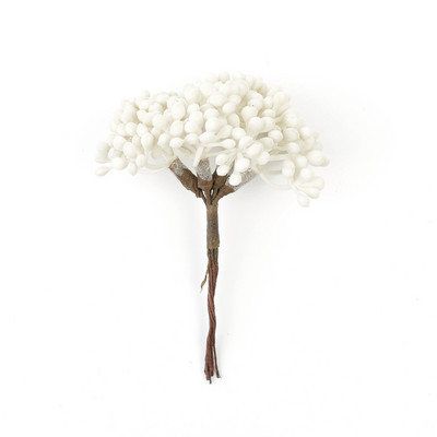 6 gab Mākslīgie ziedi Viltus augi Zāle mājas istabas dekorēšanai Kāzu dekorēšana DIY Garland Scrapbooking Rokdarbu piederumi