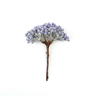 6 gab Mākslīgie ziedi Viltus augi Zāle mājas istabas dekorēšanai Kāzu dekorēšana DIY Garland Scrapbooking Rokdarbu piederumi