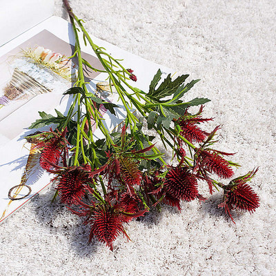 Īsta izskata ogu augļu zars Mākslīgie ziedi kāzu dekorēšanai plastmasas viltus ziedu fleur artificielle Ziemassvētku rudens dekors