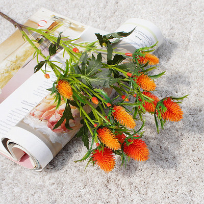 Īsta izskata ogu augļu zars Mākslīgie ziedi kāzu dekorēšanai plastmasas viltus ziedu fleur artificielle Ziemassvētku rudens dekors