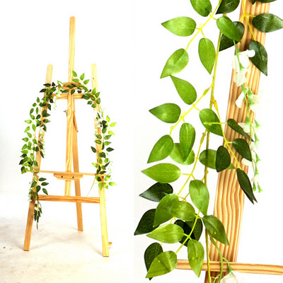 1,8 mln. Visterija Dirbtinės gėlės Vynmedžių girlianda Vestuvių arkos puošmena Netikri augalai Lapai Rattan Galiniai Dirbtinės Gėlės Gebenės Siena