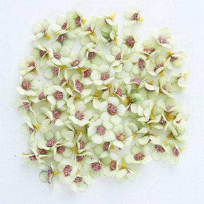 100 db 2 cm-es hamis százszorszép virágfejek Mini selyem művirágok koszorúzáshoz Scrapbooking Otthoni esküvő Valentin-napi dekorációk