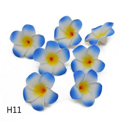 30 buc 5/6/7/8/9cm PE spumă flori de plumeria bricolaj coroană artificială coroană ouă frangipani capete de flori decor hawaian de nuntă