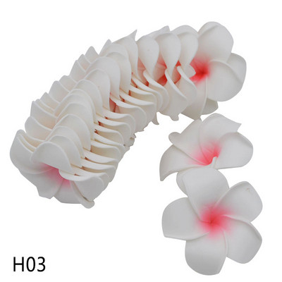 30 buc 5/6/7/8/9cm PE spumă flori de plumeria bricolaj coroană artificială coroană ouă frangipani capete de flori decor hawaian de nuntă