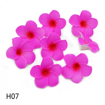 30 buc 5/6/7/8/9cm PE spumă flori de plumeria bricolaj coroană artificială coroană ouă frangipani capete de flori decor hawaian de nuntă