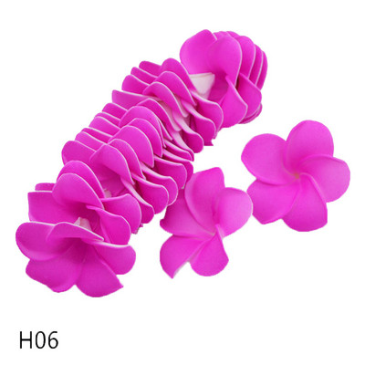 30 buc 5/6/7/8/9cm PE spumă flori de plumeria bricolaj coroană artificială coroană ouă frangipani capete de flori decor hawaian de nuntă