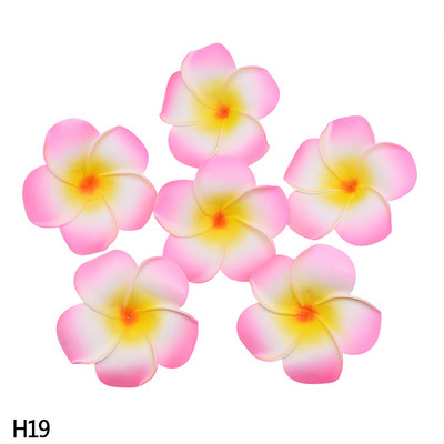 30 buc 5/6/7/8/9cm PE spumă flori de plumeria bricolaj coroană artificială coroană ouă frangipani capete de flori decor hawaian de nuntă