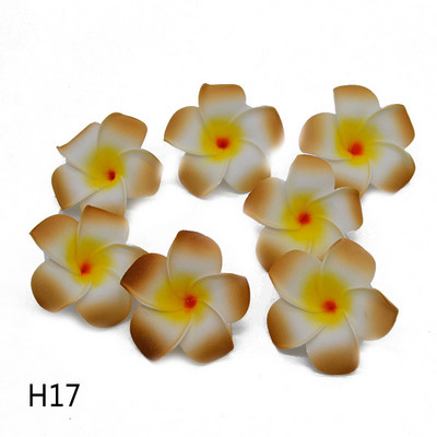 30 buc 5/6/7/8/9cm PE spumă flori de plumeria bricolaj coroană artificială coroană ouă frangipani capete de flori decor hawaian de nuntă