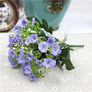 Jauns Hot Vivid Miraflor 36 galvas Mākslīgais Viltus margrietiņas Zieds Mājas Viesnīcas Numurs Kāzu kāzu zieds zīds Orhideja Hortenzijas dekors