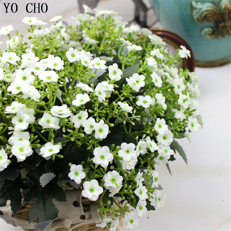 Jauns Hot Vivid Miraflor 36 galvas Mākslīgais Viltus margrietiņas Zieds Mājas Viesnīcas Numurs Kāzu kāzu zieds zīds Orhideja Hortenzijas dekors