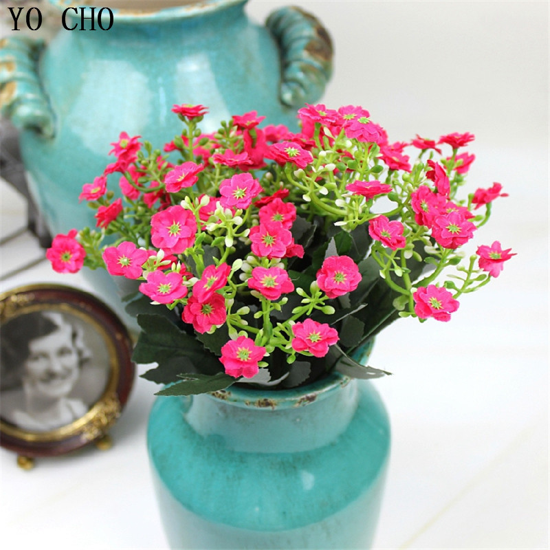 Jauns Hot Vivid Miraflor 36 galvas Mākslīgais Viltus margrietiņas Zieds Mājas Viesnīcas Numurs Kāzu kāzu zieds zīds Orhideja Hortenzijas dekors