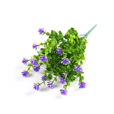 Ψεύτικα τεχνητά λουλούδια εξωτερικού χώρου για διακόσμηση Ανθεκτικά στην υπεριώδη ακτινοβολία No Fade Faux Πλαστικά φυτά Παράθυρο βεράντας κήπου Τραπέζι γραφείου κουζίνας