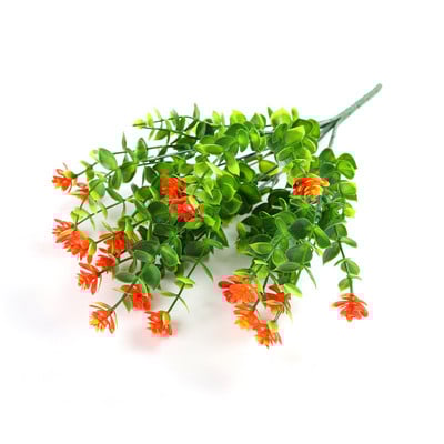 Ψεύτικα τεχνητά λουλούδια εξωτερικού χώρου για διακόσμηση Ανθεκτικά στην υπεριώδη ακτινοβολία No Fade Faux Πλαστικά φυτά Παράθυρο βεράντας κήπου Τραπέζι γραφείου κουζίνας