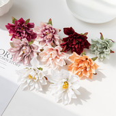 20 db Művirágok Selyem Gerbera Porzó Szilveszter dekoráció Otthon Esküvői Kert Rózsaív Karácsonyi Garland Bross