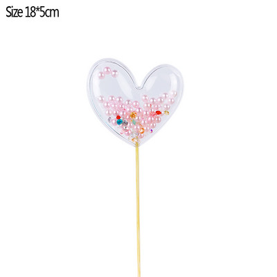 Unicorn roz, pentru petrecere, decorare pentru tort, decorare pentru tort din PVC, coroană strălucitoare pentru cupcake, pentru nuntă, petrecere de aniversare, ornament pentru favoarea de baby shower