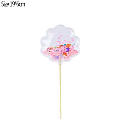 Unicorn roz, pentru petrecere, decorare pentru tort, decorare pentru tort din PVC, coroană strălucitoare pentru cupcake, pentru nuntă, petrecere de aniversare, ornament pentru favoarea de baby shower