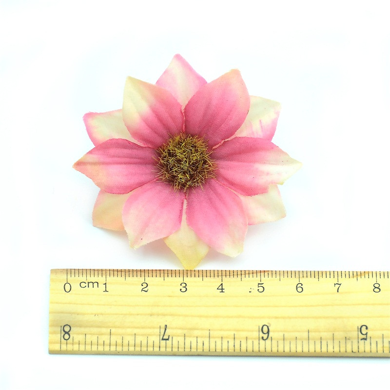 30 buc. flori artificiale gerbera de 6 cm pentru decorare pentru petreceri acasă, accesorii pentru albume de albume, coroană, cap de bricolaj, artizanat ieftin, flori false