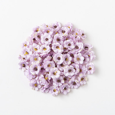 100 vienetų kalėdinės 3 cm margainės gėlės galvutės dirbtinės gėlės vestuvių vakarėlis Kalėdinis namų dekoravimas amatas netikrų gėlių dekoras