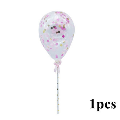 1 pakk 5-tollise õhupalliga koogipealse pilvekujulise konfeti õhupalliga koogi pealispallid sünnipäevaks beebiõhtu pulmakaunistuseks