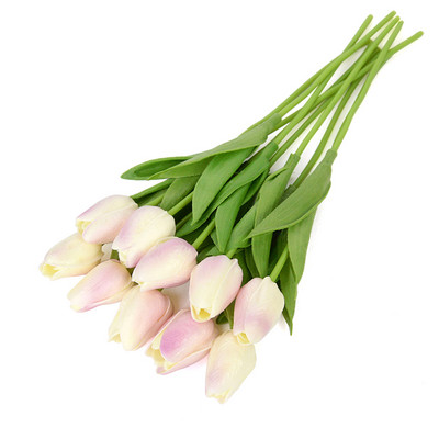 5/10 τμχ Tulips Artificial Flower PU Real Touch Tulip Bouquet Fake Flower for Home Gift Wedding Decorative Flower 21 Color Avail