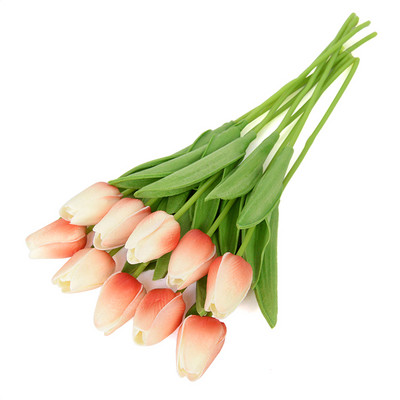 5/10 τμχ Tulips Artificial Flower PU Real Touch Tulip Bouquet Fake Flower for Home Gift Wedding Decorative Flower 21 Color Avail