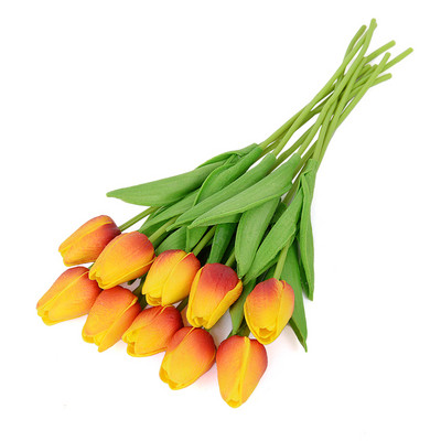 5/10 τμχ Tulips Artificial Flower PU Real Touch Tulip Bouquet Fake Flower for Home Gift Wedding Decorative Flower 21 Color Avail
