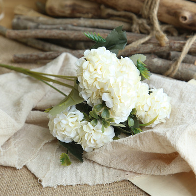 1 Pušķis balts Mākslīgie Ziedi Peonija Tējas Roze Rudens Zīds Viltus Ziedi Dzīvojamās istabas Mājas Dārza Kāzu Dekorēšanai