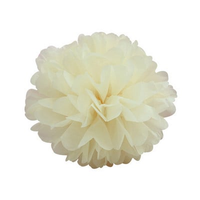5 bucăți 6''-12'' pompoane din hârtie absorbantă pentru nuntă, flori decorative din hârtie, minge pentru baby shower, decorare pentru petrecerea de naștere, pompoane din hârtie