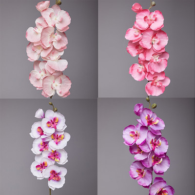 8 capete fluture artificială orhidee floare de mătase 68 cm phalaenopsis fals decorare nunta flori artificiale