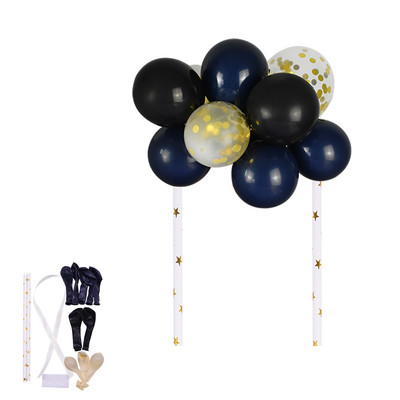 1 set creativ de 10 bucăți 5 inch set de decorațiuni pentru tort cu balon pentru decorarea petrecerii de aniversare, decorațiuni pentru tort, pentru baby shower, furnituri pentru decorarea nunții
