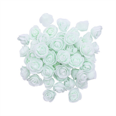 200/100 gab. 3cm putuplasta tīnīša lāča roze mākslīgās viltus ziedu galviņas mājas dekorēšanai kāzu dzimšanas dienas Ziemassvētku ballīte DIY vainaga dāvana