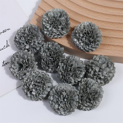 10/20 bucăți 4 cm hortensia flori artificiale cap pentru petrecere de nuntă decorare acasă Crăciun Anul Nou Accesorii cadou Floare de mătase