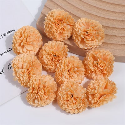 10/20 bucăți 4 cm hortensia flori artificiale cap pentru petrecere de nuntă decorare acasă Crăciun Anul Nou Accesorii cadou Floare de mătase