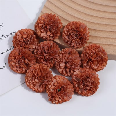 10/20 bucăți 4 cm hortensia flori artificiale cap pentru petrecere de nuntă decorare acasă Crăciun Anul Nou Accesorii cadou Floare de mătase